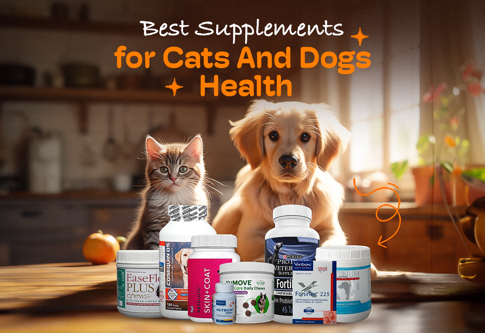 Best Supplements for Cats And Dogs Health